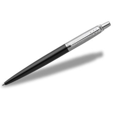 Parker® Jotter w/Gel Ink Ballpoint Pen (Stainless Steel GT)-1