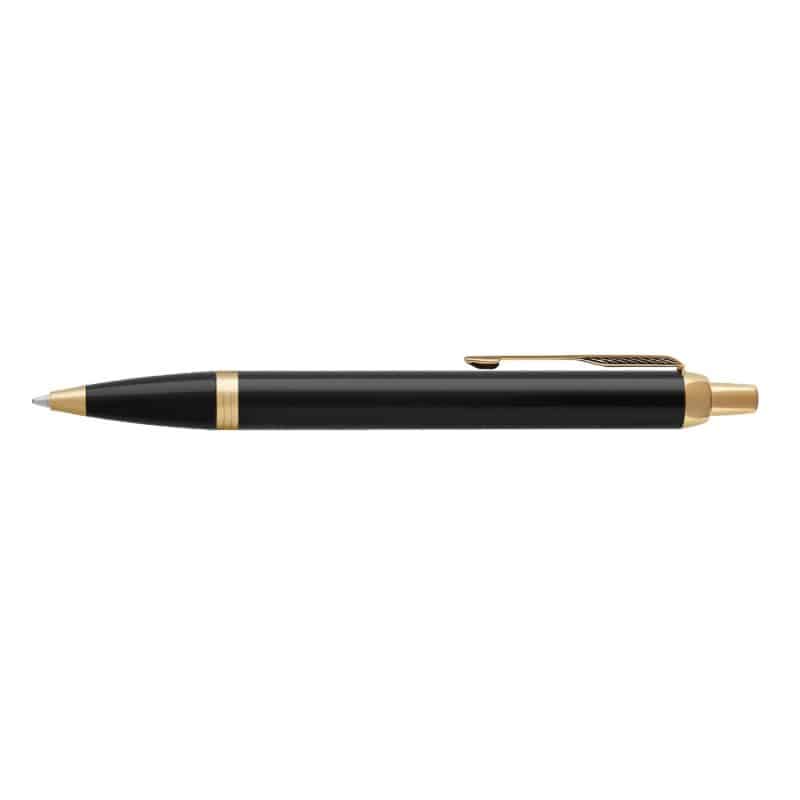 Custom Parker IM Ballpoint - Black - Gold Trim - 1