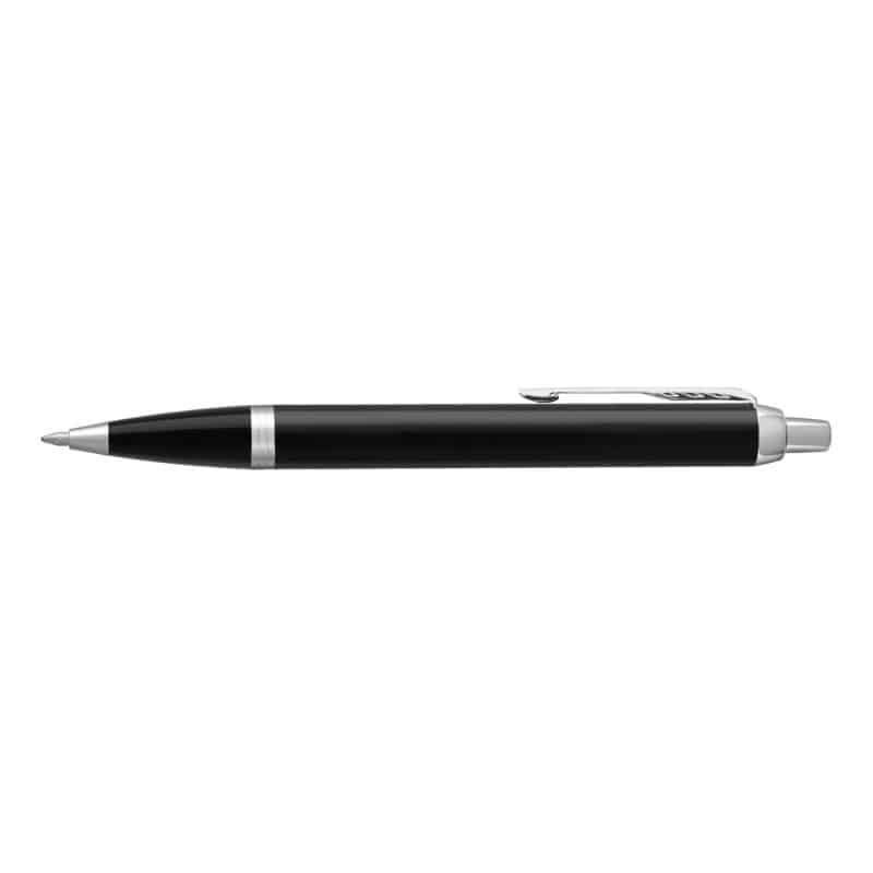 Custom Parker IM Ballpoint - Black - Silver Trim - 1