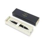 Custom Parker IM Ballpoint - Black - Silver Trim - 3