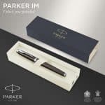 Custom Parker IM Rollerball - Espresso - Silver Trim - 2