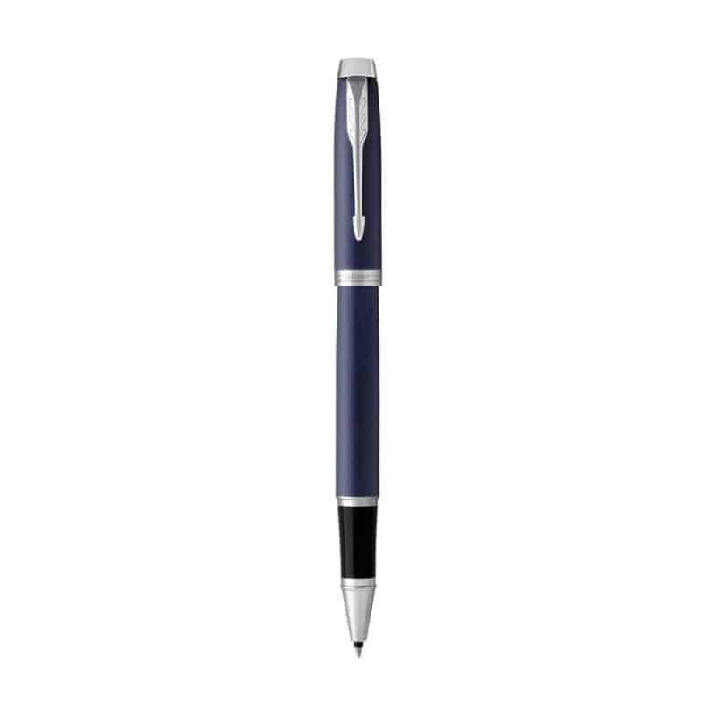 Custom Parker IM Rollerball - Matte Blue - Blue Matte - Silver Trim - 2