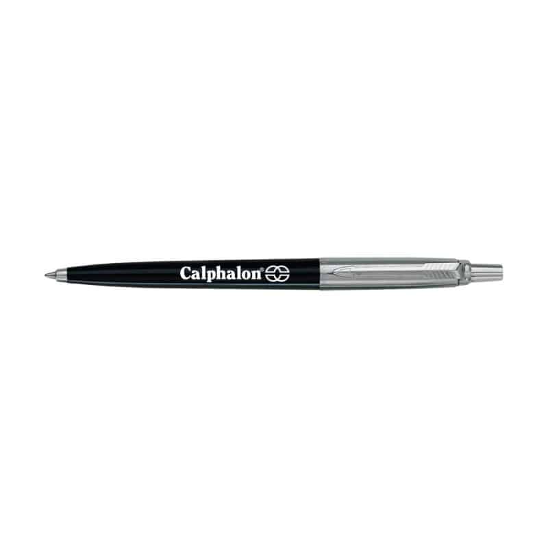 Custom Parker Jotter Original Ballpoint - Black - Silver Trim