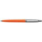 Custom Parker Jotter Original Ballpoint - Orange - Silver Trim - 1