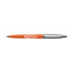 Custom Parker Jotter Original Ballpoint - Orange - Silver Trim