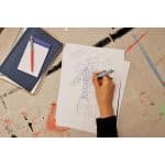 Custom Parker Jotter Original Ballpoint - Orange - Silver Trim - 4