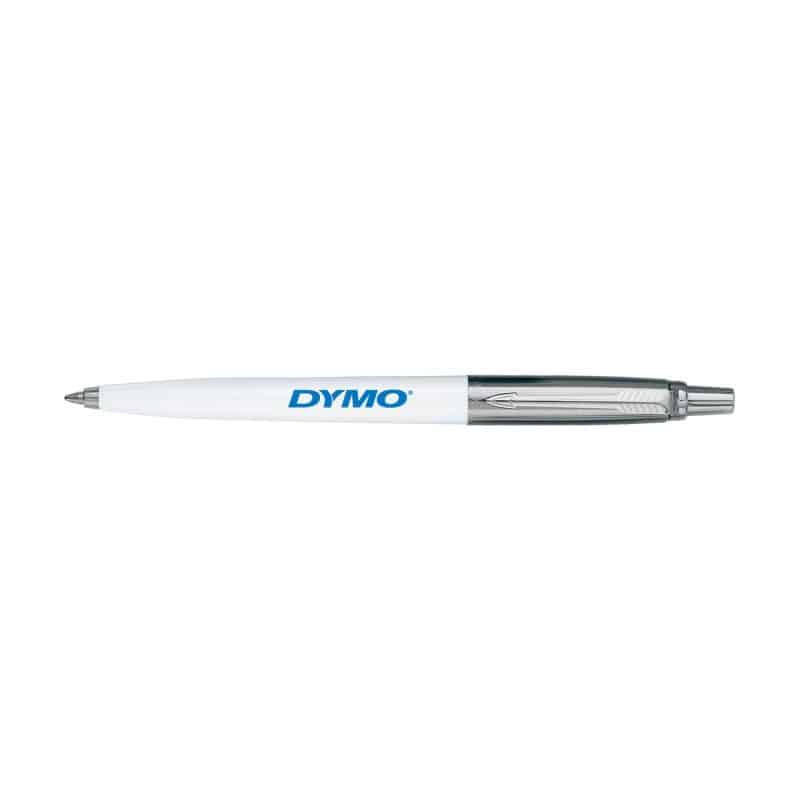 Custom Parker Jotter Original Ballpoint - White - Silver Trim