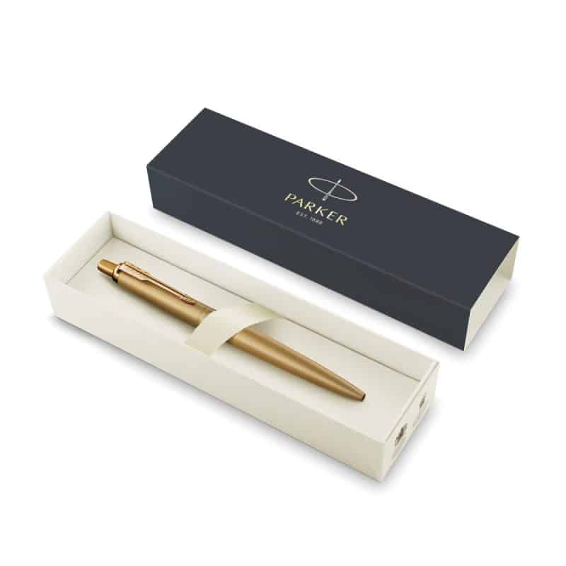 Custom Parker Jotter XL Ballpoint - Monochrome Gold - Gold Trim - 3