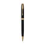 Custom Parker Sonnet Ballpoint - Matte - Black Matte - Gold Trim - 2