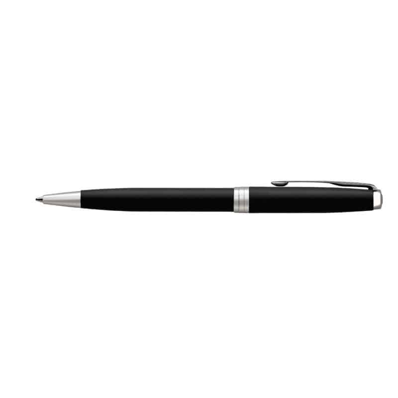 Custom Parker Sonnet Ballpoint - Matte - Black Matte - Silver Trim - 1