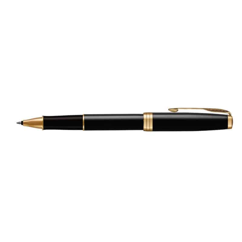 Custom Parker Sonnet Rollerball - Black - Gold Trim - 1