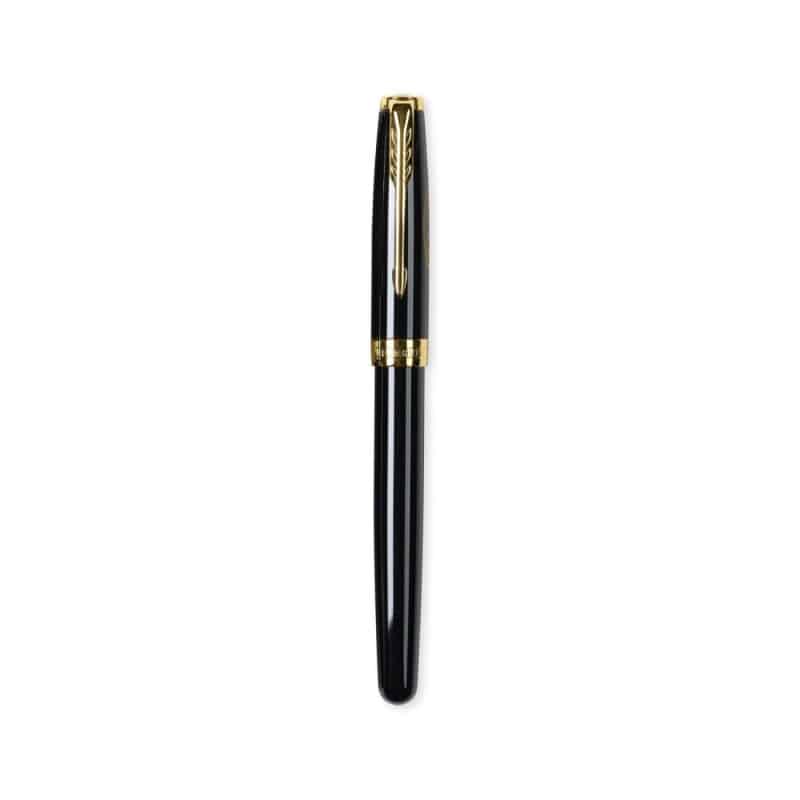 Custom Parker Sonnet Rollerball - Black - Gold Trim - 2