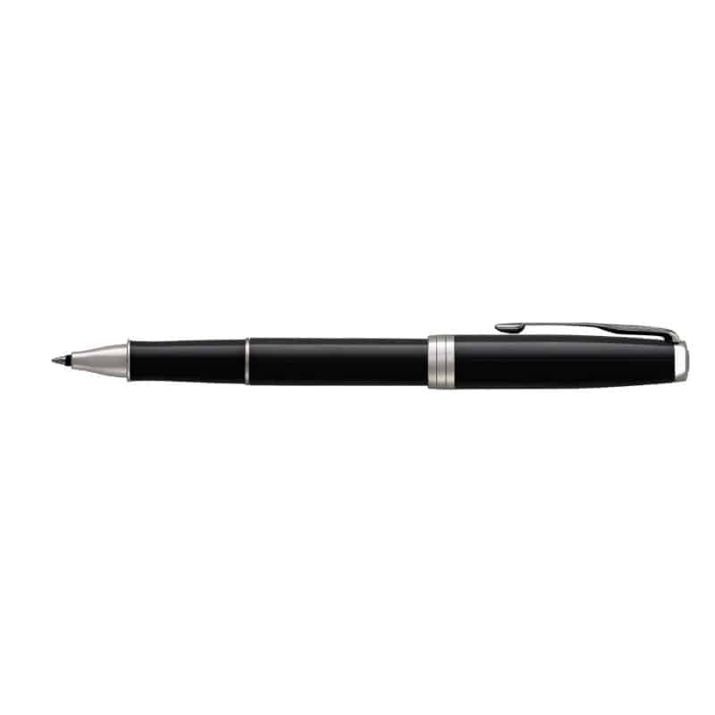 Custom Parker Sonnet Rollerball - Black - Silver Trim - 1