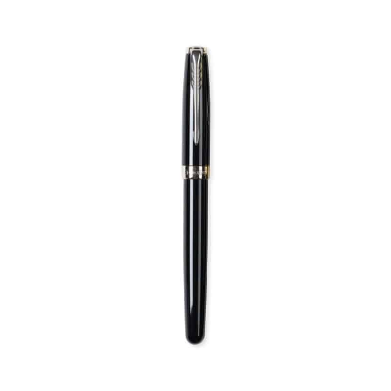 Custom Parker Sonnet Rollerball - Black - Silver Trim - 3