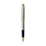 Custom Parker Sonnet Rollerball - Stainless Steel - Gold Trim - 3