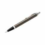 Custom Parker® IM Retractable Ballpoint Pen (Dark Espresso CT) - 1