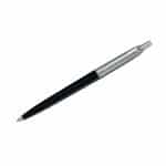 Custom Parker® Jotter London Retractable Ballpoint Pen (Bond Street Black CT) - 2