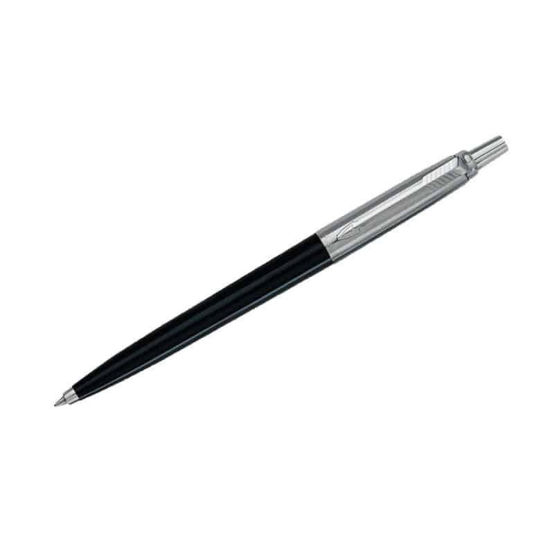 Custom Parker® Jotter London Retractable Ballpoint Pen (Bond Street Black CT) - 2