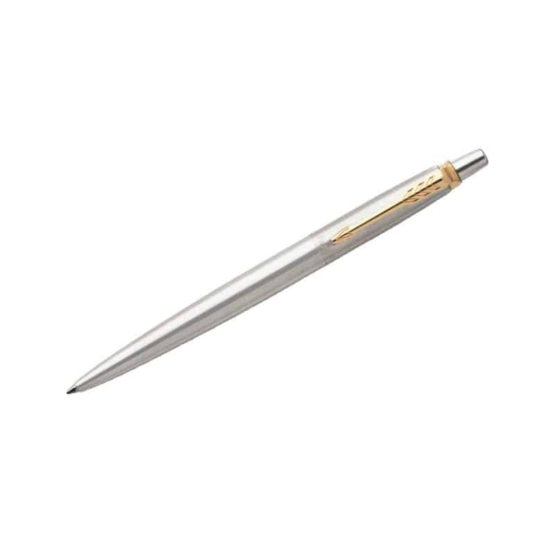 Custom Parker® Jotter London Retractable Ballpoint Pen (Stainless Steel GT)
