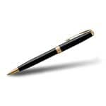 Custom Parker® Sonnet Ballpoint Pen (Black Lacquer GT)