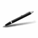 Custom Parker® IM Retractable Ballpoint Pen (Black Lacquer CT)