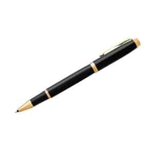 Custom Parker® IM Rollerball Pen (Black Lacquer GT)