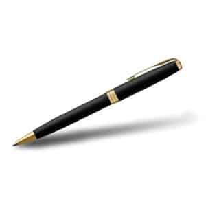Custom Parker® Sonnet Ballpoint Pen (Matte Black GT)