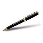 Custom Parker® Sonnet Rollerball Pen (Black Lacquer GT)