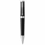 Custom Parker Ingenuity Ballpoint - Black-ChromeTrim - 1