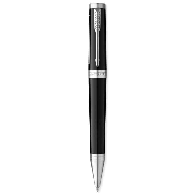 Custom Parker Ingenuity Ballpoint - Black-ChromeTrim - 1