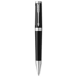 Custom Parker Ingenuity Ballpoint - Black-ChromeTrim