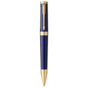 Custom Parker Ingenuity Ballpoint - Blue - Gold