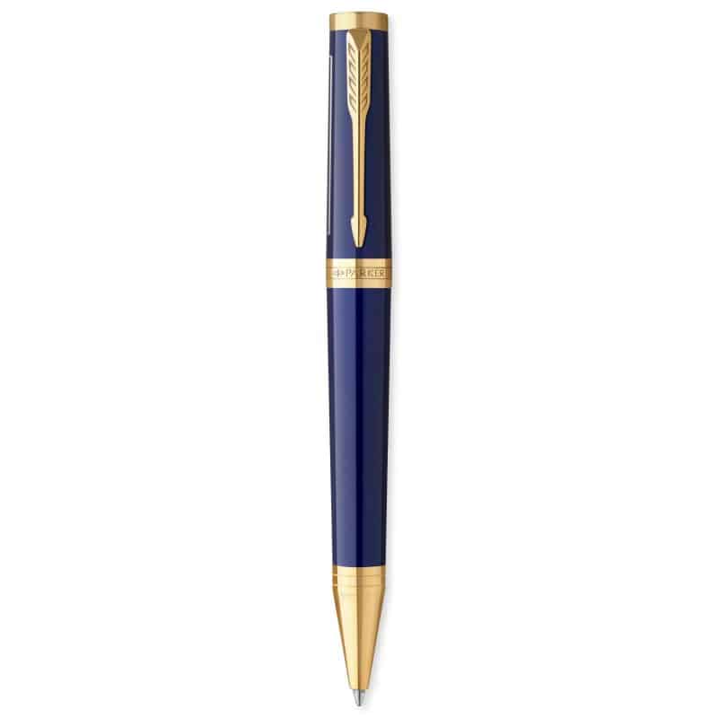 Custom Parker Ingenuity Ballpoint - Blue - Gold