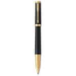 Custom Parker Ingenuity Rollerball - Black-Gold Trim