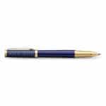Custom Parker Ingenuity Rollerball - Blue - Gold - 2