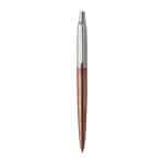 Custom Parker Jotter London Stainless Steel Ballpoint - Chelsea Orange - Chrome Trim