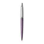 Custom Parker Jotter London Stainless Steel Ballpoint - Victoria Violet - Chrome Trim