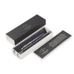 Custom Parker Jotter London Stainless Steel Ballpoint - Victoria Violet - Chrome Trim - 2