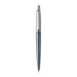 Custom Parker Jotter London Stainless Steel Ballpoint - Waterloo Blue - Chrome Trim