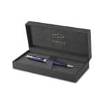 Custom Parker Sonnet Ballpoint - Blue - Chrome - 4