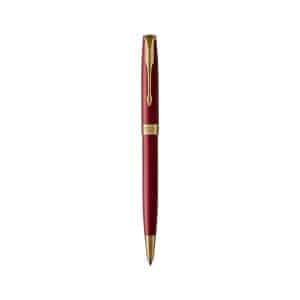 Custom Parker Sonnet Ballpoint - Red - Gold