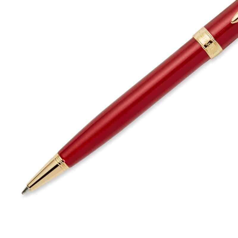 Custom Parker Sonnet Ballpoint - Red - Gold - 4