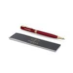 Custom Parker Sonnet Ballpoint - Red - Gold - 5