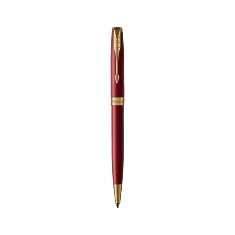 Custom Parker Sonnet Ballpoint - Red - Gold