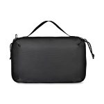 Custom Parker Recycled rPET Dual Zippered Pouch - Black - 2