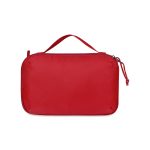 Custom Parker Recycled rPET Dual Zippered Pouch - Red - 2