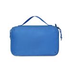 Custom Parker Recycled rPET Dual Zippered Pouch - Royal Blue - 1