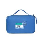 Custom Parker Recycled rPET Dual Zippered Pouch - Royal Blue